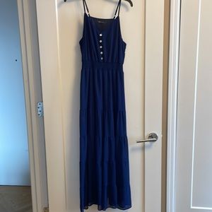 Blue maxi dress